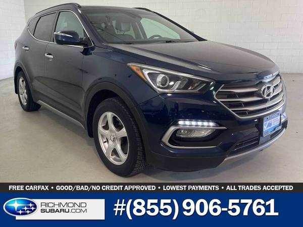 2017 Hyundai Santa Fe Sport 2.0T Ultimate AWD for $0