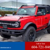 2024 Ford Bronco Wildtrak 4x4 2-Door High/Lux Package for $0