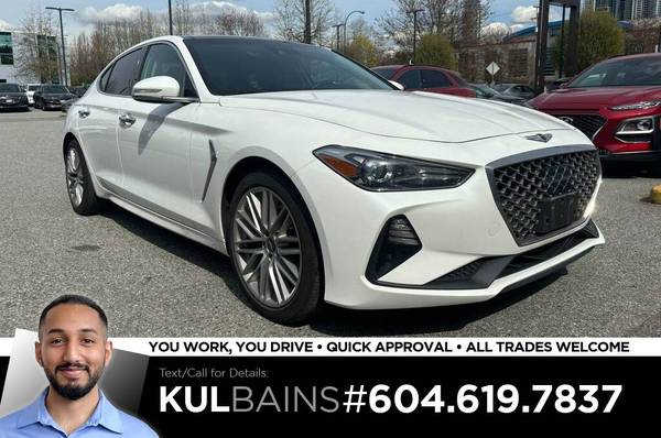 2021 Genesis G70 2.0T Elite Sedan for $0 Build Credit,