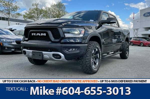 2022 RAM 1500 Rebel for $0 Build Credit, Poor Credit,