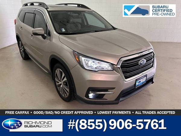 2019 Subaru Ascent AWD SUV for $0 Build Credit, Poor