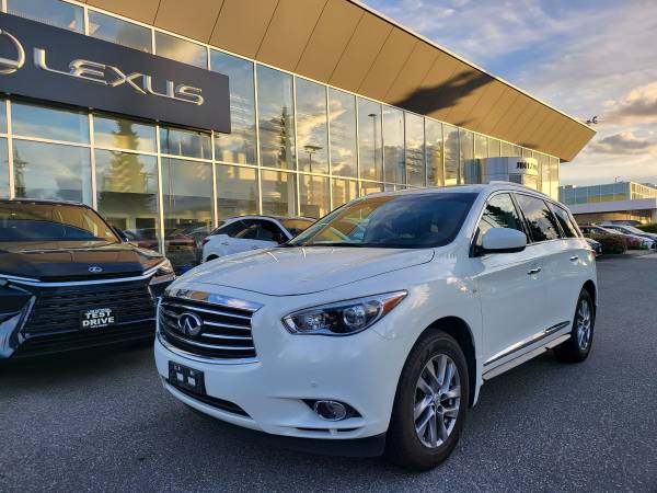 2014 Infiniti QX60 AWD 7 Passenger for $0 Build Credit,