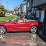 2003 Mercedes SL500 Convertible for $0 Build Credit, Poor Credit,