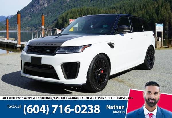 2018 Range Rover Sport V8 Supercharged SVR for $0 Build