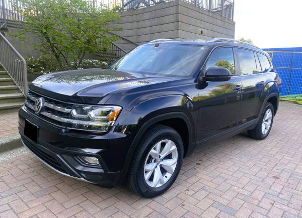 2018 Volkswagen Atlas AWD Highline for $0 Build Credit, Poor