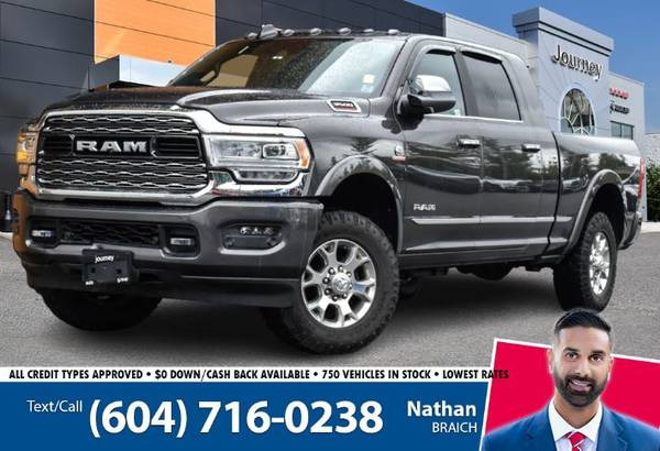 2021 RAM 3500 Limited Mega Cab 4x4 - BC Vehicle!