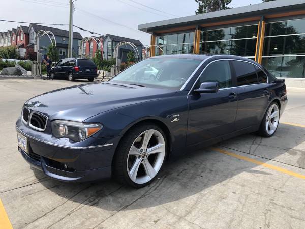 2002 BMW 745Li with only 57000km and No Accidents for