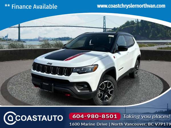 2024 Jeep Compass Trailhawk for $0 Build Credit, Poor Credit,