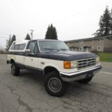 1989 Ford F-250 Regular Cab 4x4 5spd Manual with Canopy