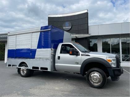 2016 Ford F-550 Diesel Dually Cargo Delivery Truck Cab &