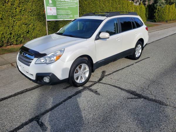 2013 Subaru Outback AWD 132K KM for $0 Build Credit,