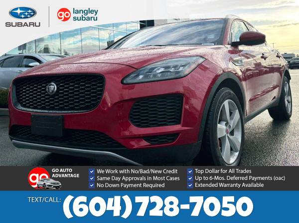 2018 Jaguar E-PACE SE AWD SUV for $0 Build Credit,