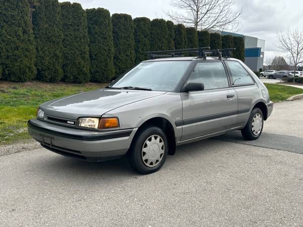 1992 Mazda 323 DX Hatchback Automatic for $0 Build Credit,