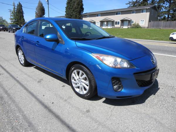 2012 Mazda3 i Touring 4-door Automatic for $0 Build Credit,