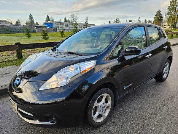 2013 Nissan Leaf 95000KM for $0 Build Credit, Poor Credit,