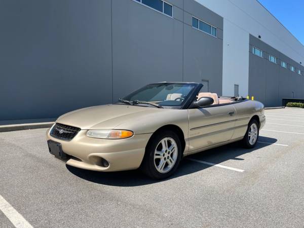 1999 Chrysler Sebring Convertible JX Automatic A/C Alloys for $0