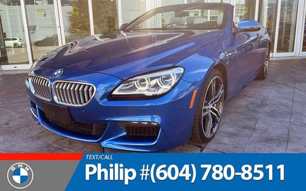 2018 BMW 650 Xdrive Cabriolet for $0 Build Credit, Poor