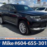 2021 Jeep Grand Cherokee L-Summit: 1-Owner, Accident-Free! Low KMs! for