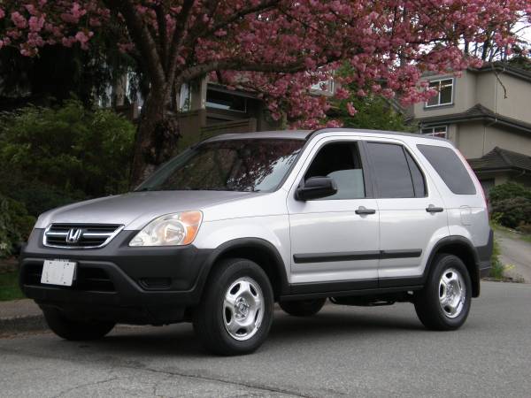 2002 Honda CR-V AWD Automatic 4 Cylinder for $0 Build