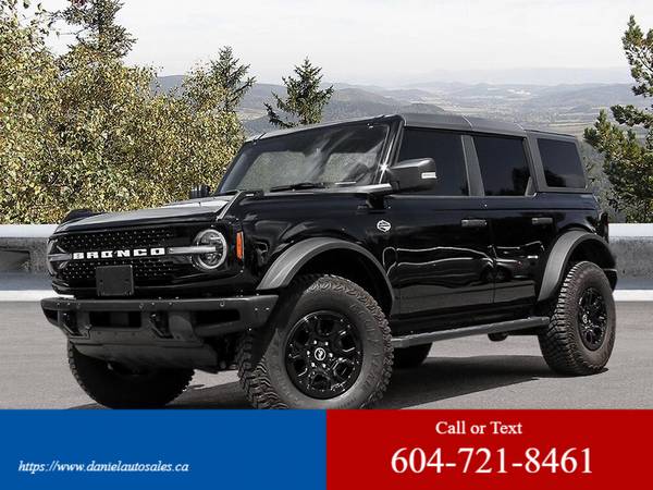 2024 Ford Bronco Wildtrak 4x4 High/Lux Package with Hard Top