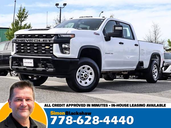 2021 Chevrolet Silverado 3500HD Work Truck Crew Cab 4x4 DRW