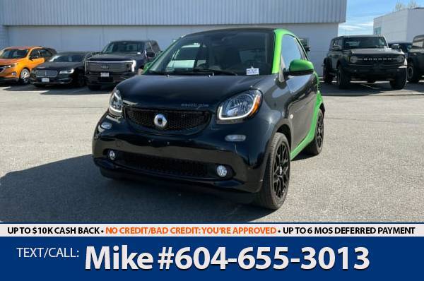 2018 Smart Fortwo Passion Coupe Electric for $0 Build Credit,