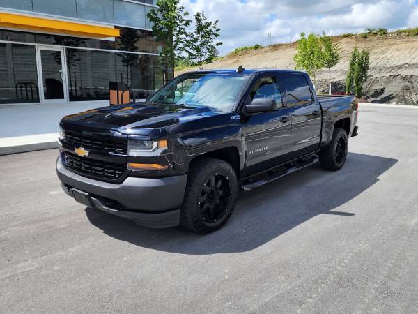 2018 Chevy Silverado 1500 Z71 4x4 Crew Cab for $0