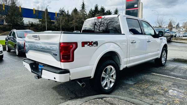 2017 Ford F-150 Platinum Supercrew for $0 Build Credit, Poor