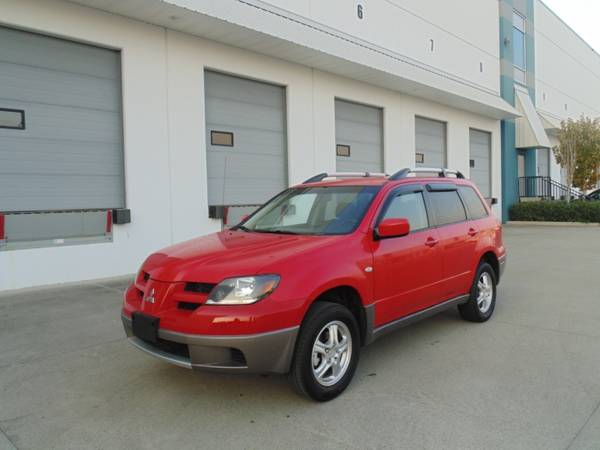 2004 Mitsubishi Outlander LS 4X4 Automatic A/C Alloys for $0