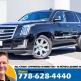 2018 Cadillac Escalade Luxury 4x4 SUV for $0 Build Credit,