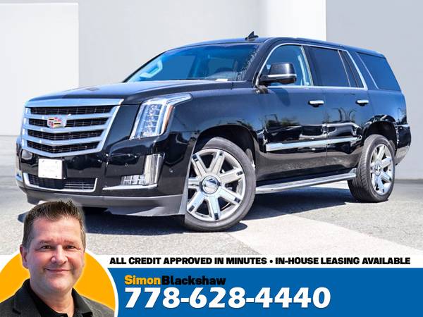 2018 Cadillac Escalade Luxury 4x4 SUV for $0 Build Credit,