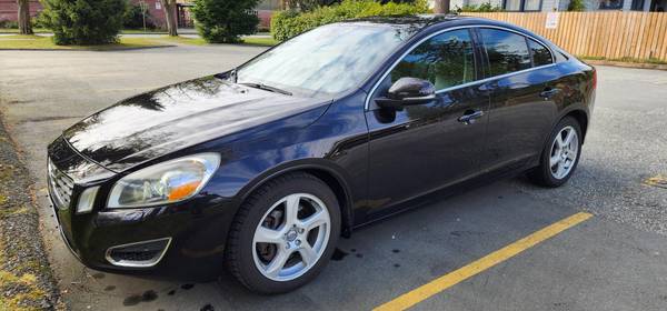 2013 Volvo S60 T5 FWD 115,000km for $0 Build Credit,