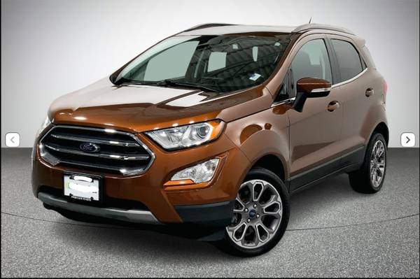 2019 Ford EcoSport Titanium 4WD for $0 Build Credit, Poor