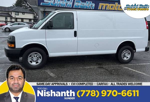 2019 Chevrolet Express 2500 + V8 + 135 WB +