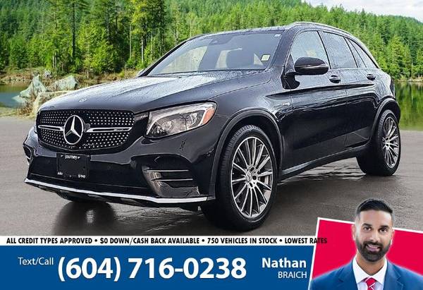 2019 Mercedes-Benz GLC 43 AMG SUV for $0 Build Credit,