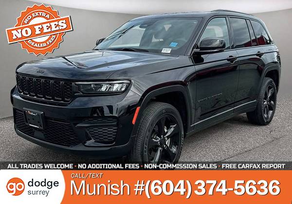 2023 Jeep Grand Cherokee Altitude for $0 Build Credit, Poor