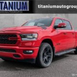 2022 RAM 1500 Sport 4x4 Crew Cab with VERY LOW