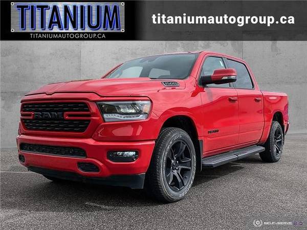 2022 RAM 1500 Sport 4x4 Crew Cab with VERY LOW