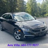 2019 Honda Civic LX Sedan for $0 Build Credit, Poor