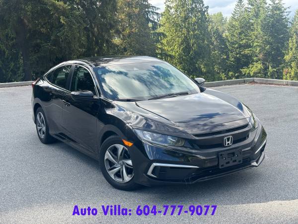 2019 Honda Civic LX Sedan for $0 Build Credit, Poor