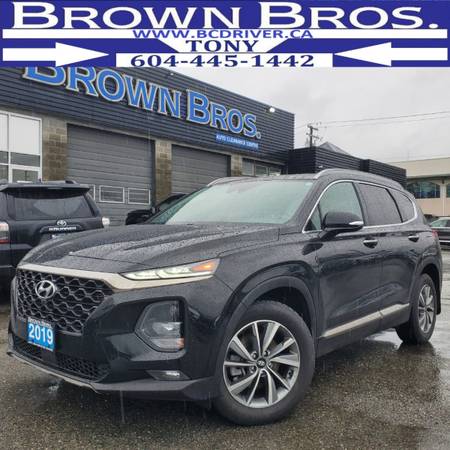 2019 Santa Fe 2.0T Luxury AWD with Sunroof and Dark