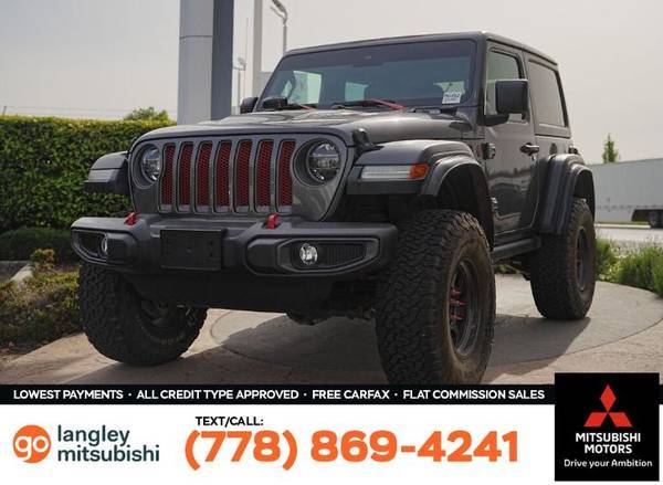 2020 Jeep Wrangler Rubicon for $0 Build Credit, Poor Credit,