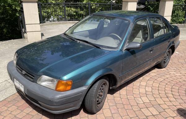 2001 Toyota Tercel for sale for $0 Build Credit, Poor