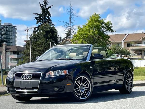 2008 Audi A4 3.2 Quattro Convertible for $0 Build Credit,