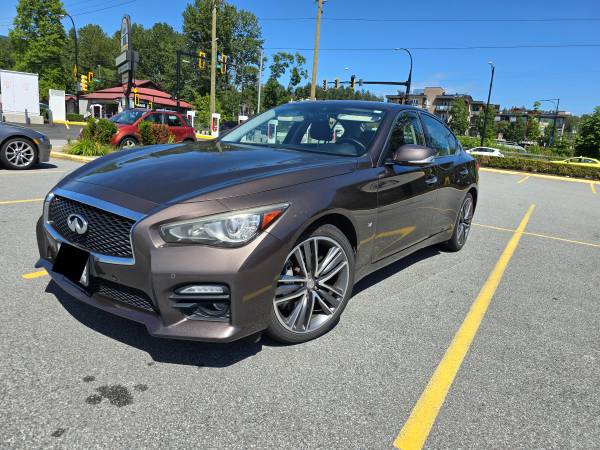 2014 Infiniti Q50S Fully Loaded for $0 Build Credit, Poor