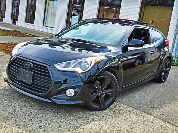 2013 Hyundai Veloster NAV TRIM for $0 Build Credit, Poor