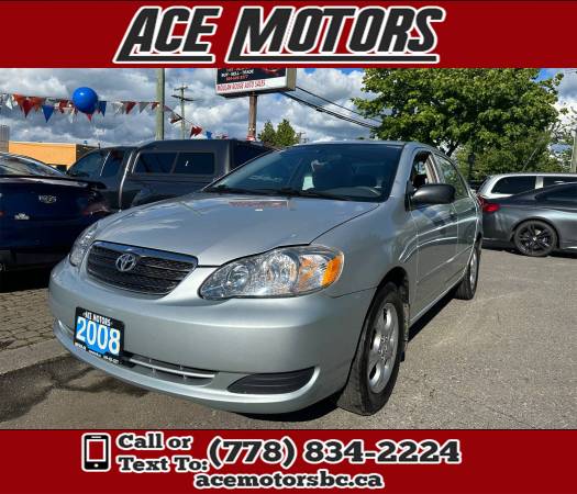 2008 Toyota Corolla CE Auto for $0 Build Credit, Poor