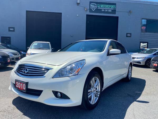 2010 INFINITI G37X AWD 4dr for $0 Build Credit, Poor