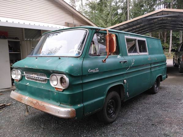 1963 Corvair 95 Van for $0 Build Credit, Poor Credit,