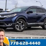 2018 Honda CR-V Touring AWD SUV for $0 Build Credit,